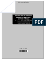 TM1576 John Deere 8100, 8200, 8300, 8400 2WD or MFWD Tractors Diagnostic, Operation & Test Technical Manual