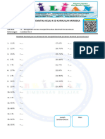 Soal Kelas 4 SD Bab Mengubah Pecahan Desimal Menjadi Persen Lembar Ke-3