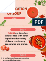 Classifications of Soup
