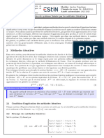 Chapitre 2 - Analyse Numérique