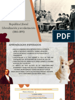 Clase 8 - República Liberal, Procesos de Liberalizacion y Secularizacion