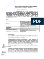 Ci 091-TDR Ing Sanitaria Data Center - Contingencia PDF