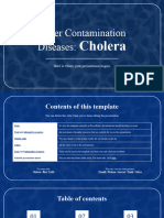 Water Contamination Diseases - Cholera by Slidesgo