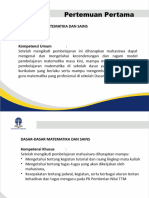 Pertemuan Pertama