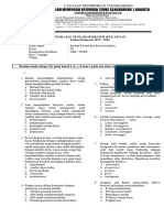 Format Soal Kelas XI PKK AK-OTKP PTS GENAP 