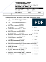 Soal Uas Pai Kelas - 2 Desember 2020