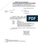 Naskah Dinas Surat Undangan Rakor Tiang Telekomunikasi