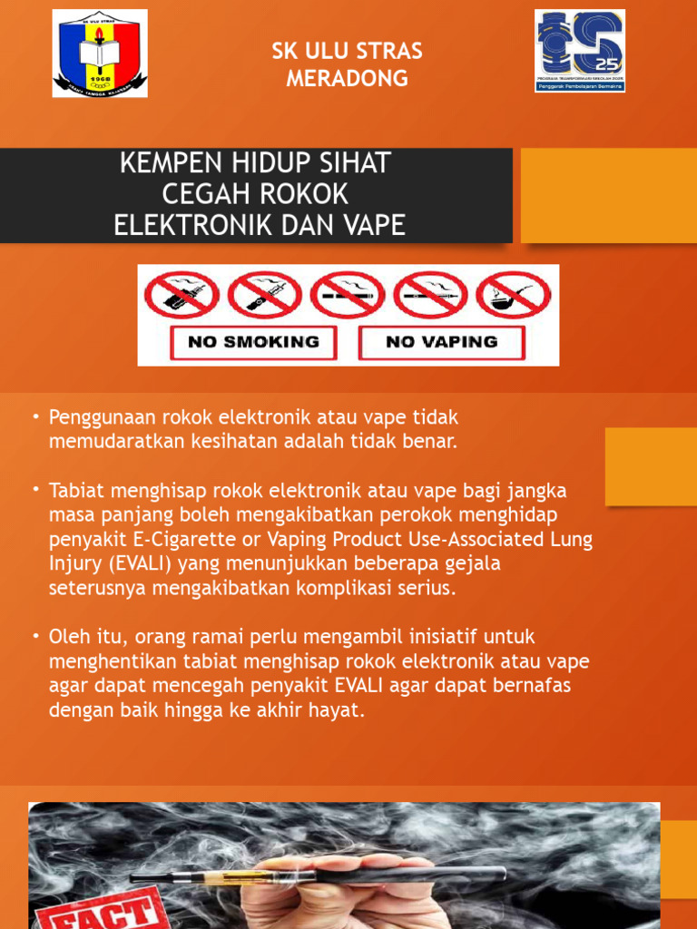 Cegah Rokok Dan Vape | PDF