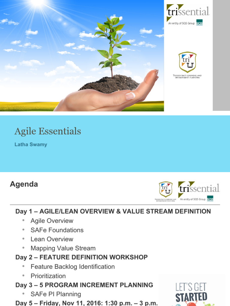 APAC Day 1 Agile Foundations - Final | PDF | Agile Software Development ...