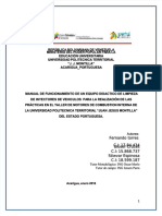 PDF Manual de Funcionamiento de La Maquina de Limpieza de Inyectores Compress