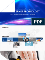 Blue Internet Forum PowerPoint Templates