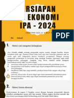 Persiapan Us - Ekonomi Ipa 2024