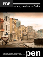 Download Freedom of Expression in Cuba by English PEN SN71553588 doc pdf