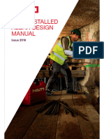 Hilti - Post-Installed - Rebar - Design - Manual - 2019