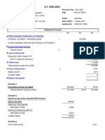 Computation of Rosalin Ay 22-23