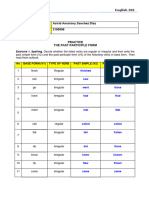 1 Practice - The Past Participle Form