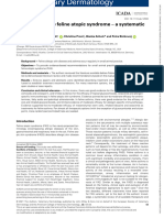 Veterinary Dermatology - 2021 - Mueller - Treatment of The Feline Atopic Syndrome A Systematic Review