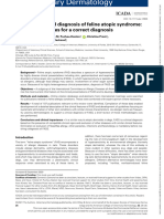 Veterinary Dermatology - 2021 - Santoro - Clinical Signs and Diagnosis of Feline Atopic Syndrome Detailed Guidelines For A