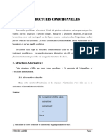 Chap3 Structure Conditionnelle