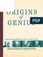 Origins of Genius Darwinian Perspectives On Creativity Compress