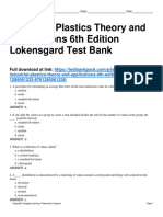 Filedate - 73download Industrial Plastics Theory and Applications 6Th Edition Lokensgard Test Bank Full Chapter PDF