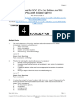 Soc 2014 3Rd Edition Jon Witt Test Bank Full Chapter PDF