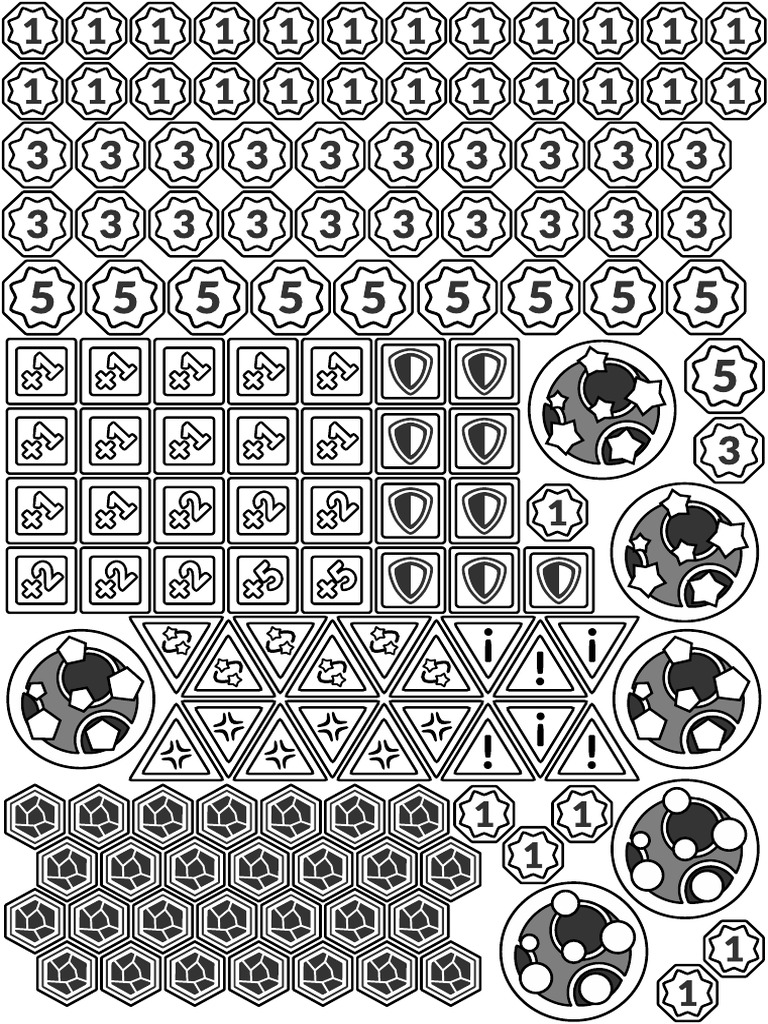 Keyforge Tokens | PDF