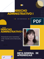 Derecho Administrativo I