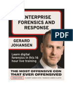 Enterprise Forensics and Response With Gerard Johansen