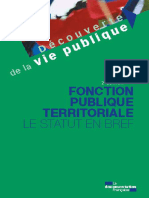 Fonction Publique Territoriale Le Statut en Bref (2e Édition) (Frédéreic Espinasse Philippe David) (Z-Library)