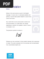 Schwa Exercises