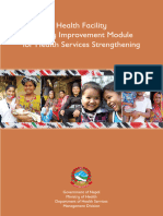 Health Facility Quality Improvement Module (QI Tool) For Health Services Strengthening