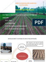 Sistemas de Riego Presurizado: Ingeniería en Innovación Agrícola Sustentable