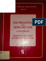 226 Preguntas en Derecho Civil - BRUCEY WILSON