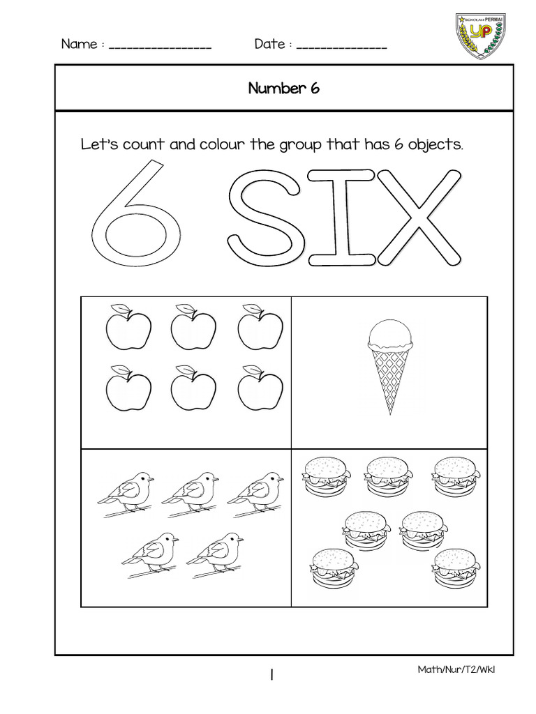 Counting and Coloring Activities for Kids | PDF | Shape | Geometric Objects