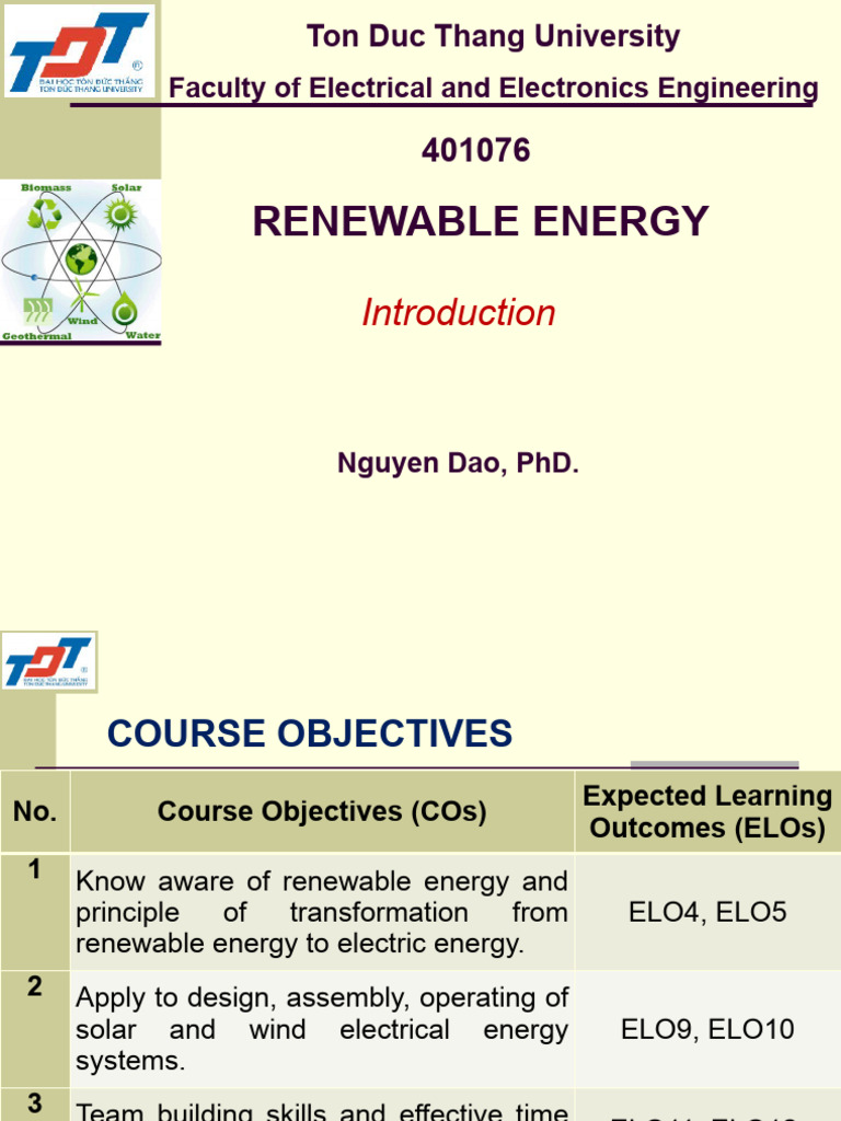 Chapter 0 Introduction | PDF | Renewable Energy | Solar Power