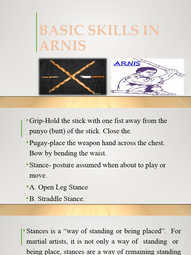 Basic Skills In Arnis Pdf Foot