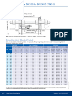 Joints DN350 2400 PN16