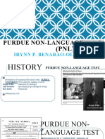 Purdue Non-Language Test