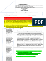 TALLER ESPAÑOL GRADO 7° Trimestre 1