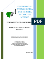 Practica 1. Planeacion Estrategica