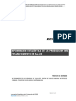 Anexo 5.4.a Informacion Estadistica de Produccion EESS