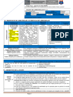 Sesión de Aprendizaje - 2024