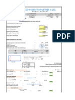 Design Calculations For Slab Panel