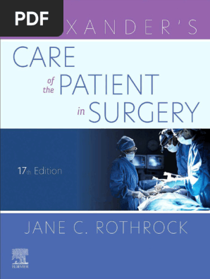 Alexander's Care of the Patient in Surgery by Rothrock (17th Edition)