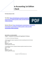 Intermediate Accounting 1St Edition Gordon Test Bank Full Chapter PDF