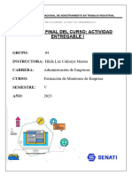 Entregable I Formacion de Monitores de Empresa