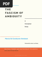  CAVALCANTE SCHUBACK, The Fascism of Ambiguity A Conceptual Essay