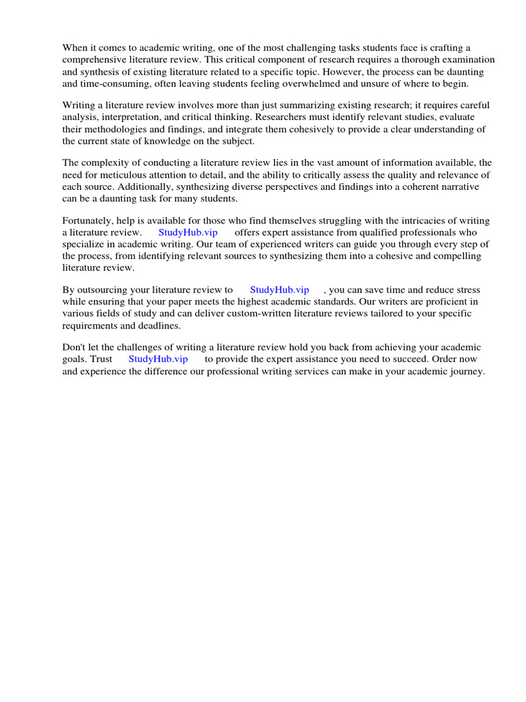 Document Review Methodology