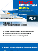 Pertemuan 2 - Peran Transportasi Dalam Ekonomi